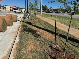 French Drain Tulsa Outside 033