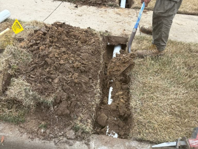 French Drain Tulsa 1 29 26 French Drain 050