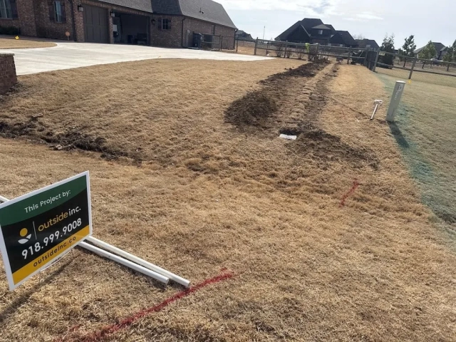 French Drain Tulsa 3 12 26 002