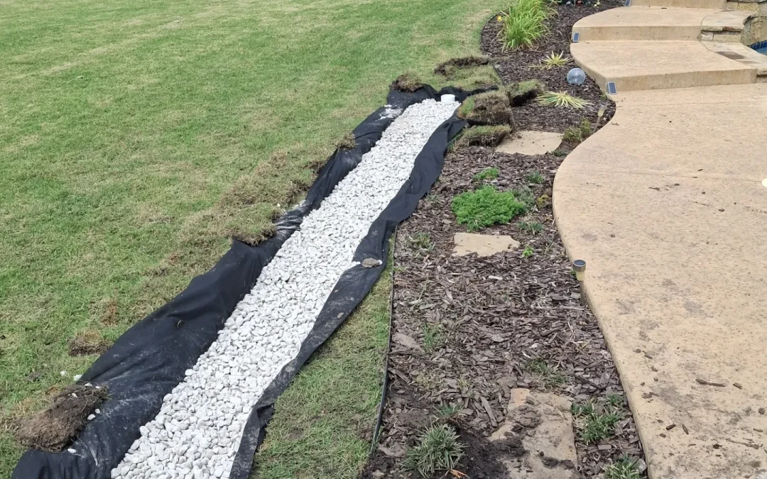 French Drain Tulsa 5 28 26 001