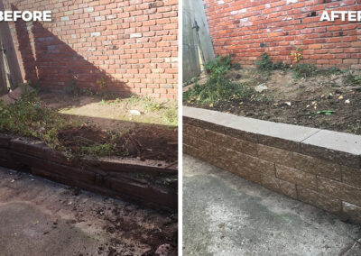 French Drains Tulsa Outside Inc Smith Before After