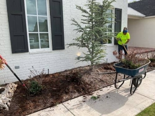 French Drains Tulsa Project Stone Canyon 03 French Drains Tulsa Project Stone Canyon 03